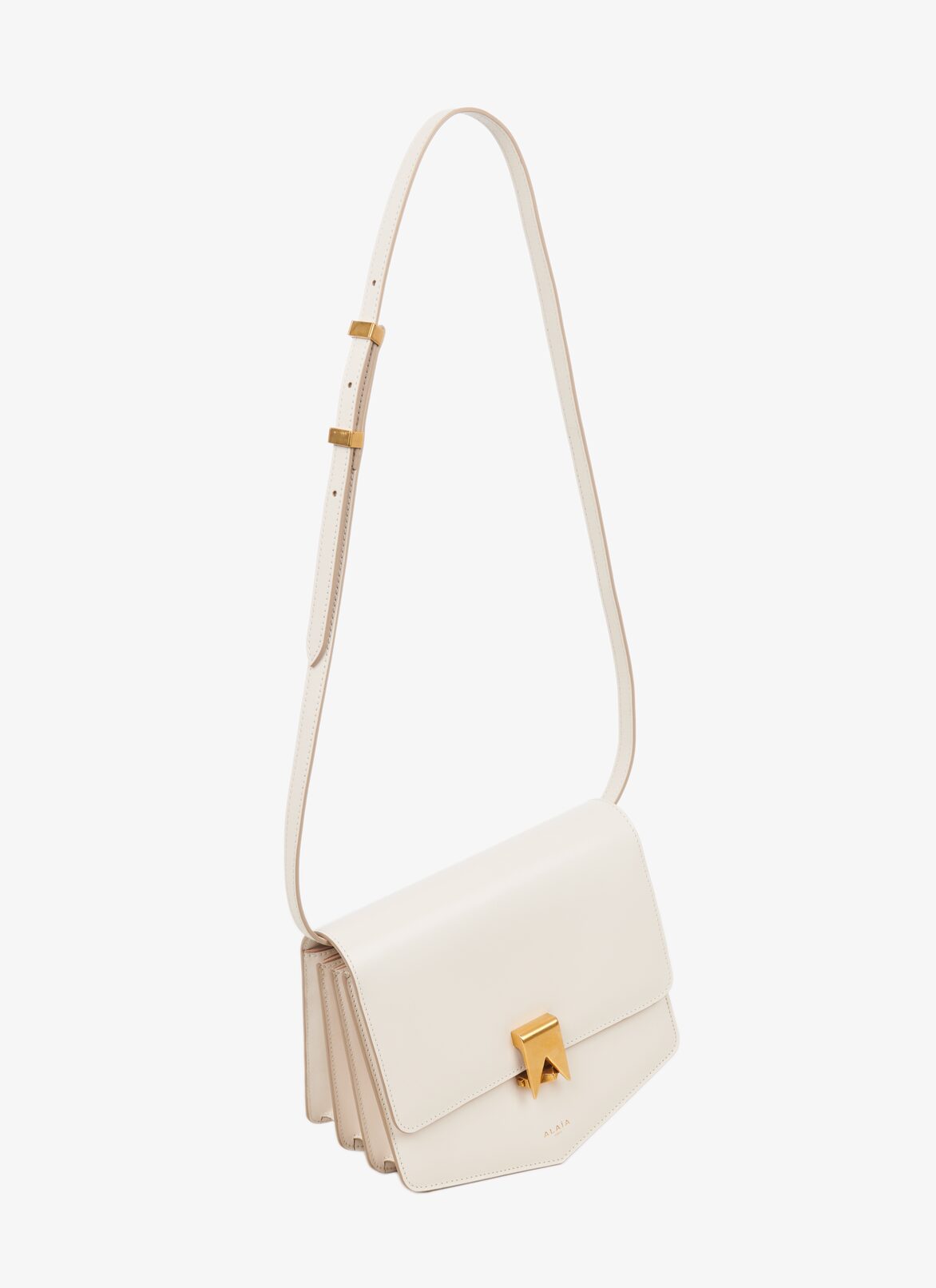 Le Papa bag in calfskin ALAÏA IVORY LE PAPA BAG IN CALFSKIN